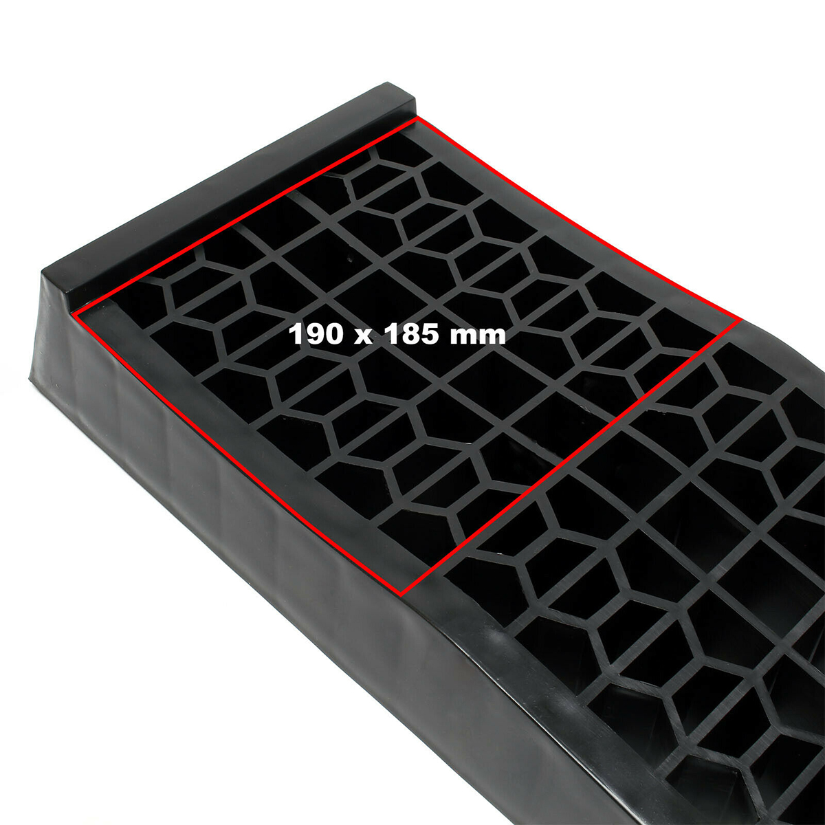 1Pair Black 1500KG Heavy Duty Car Ramps 70Cm Antiskid Working Ramp Portable Loading Access Ramp Repair Maintenance Lift Tools