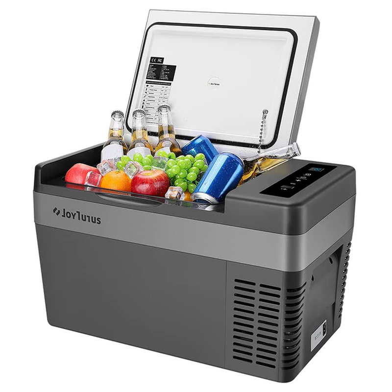 Car Small Fridge Portable Mini Fridge 12V Compressor Refrigerator 9/18/22/25/28L for Cosmetics Home Vehicle Truck Camping Cooler
