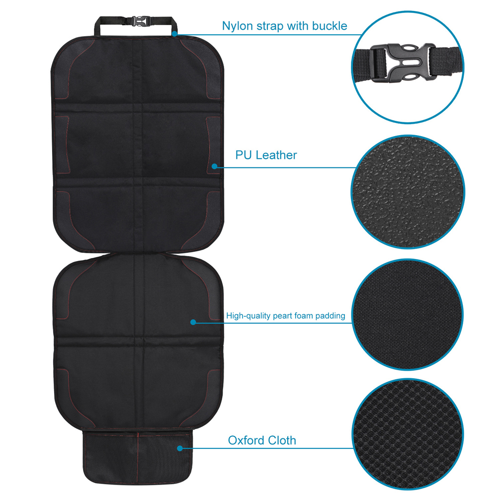 Car Seat Covers Child Baby Seat Protection Mat Auto Rear Seat Protector Cushion Child Safety Seat Covers Pad Interior Part
