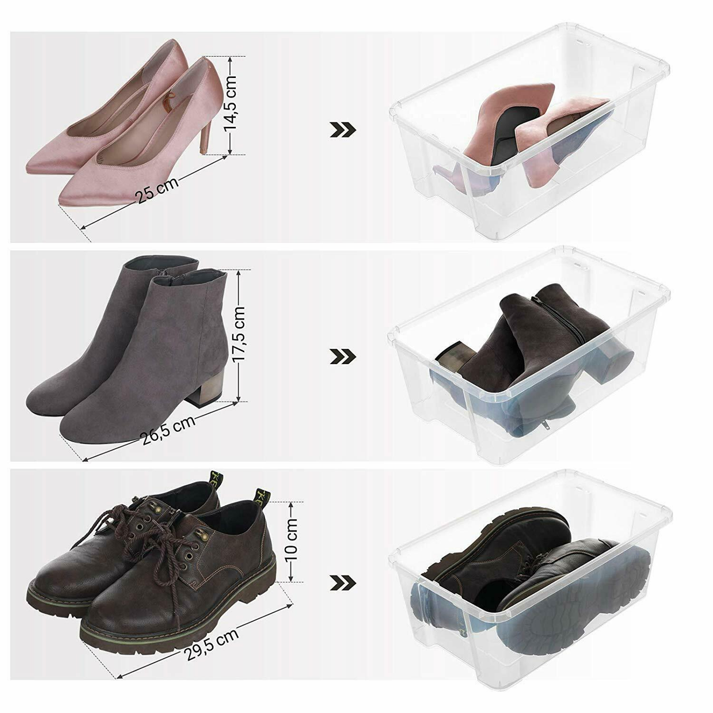 12Pcs Can Combination Shoe Cabinet High Light Transmission Transparent Storage Shoes Box Thickened Dustproof Shoe Organizer Box
