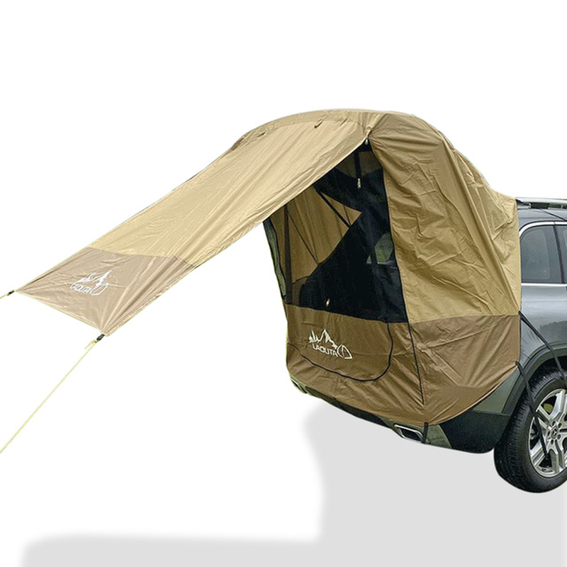 Car Trunk Tent Sunshade Rainproof Tour Barbecue Outdoor Motorhome Self-Driving Tour Barbecue Camping Car Tail Extension Tent