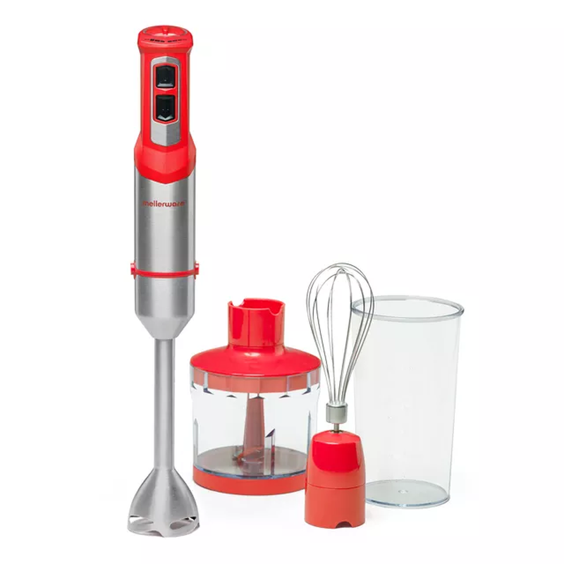 -Spiro Hand Mixer! 1000W. Speed Adjustable. Powerful. Blades INOX. Measuring Cup, Emulsifier, Picator