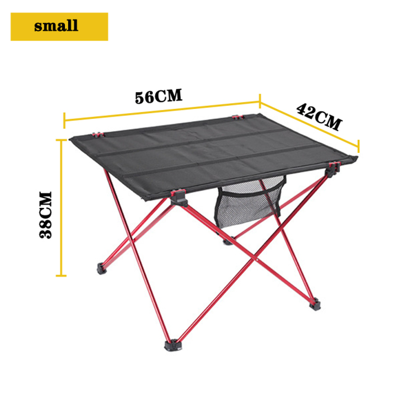 Portable Foldable Table Camping Outdoor Furniture Computer Bed Tables Picnic 6061 Aluminium Alloy Ultra Light Folding Desk