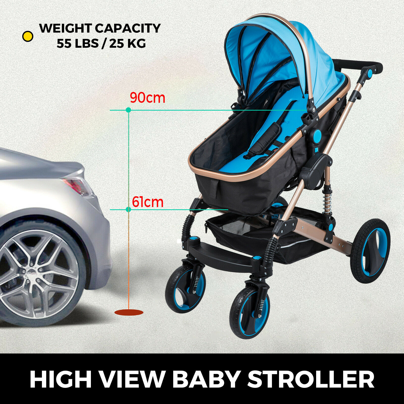 Vevor hotsell luxury stroller