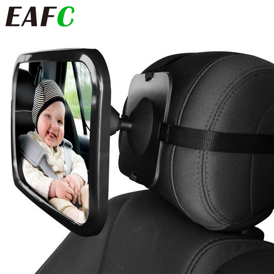 Baby Car Mirror Adjustable Car Back Seat Rearview Facing Headrest Mount Child Kids Infant Baby Safety Monitor Accessories