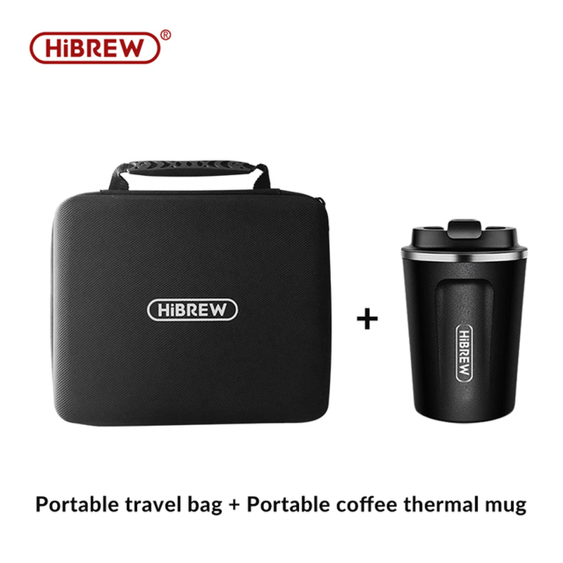 AC/DC Adapter / Portable Travel Bag / Holder for Car Coffee Maker Portable Espresso Machine