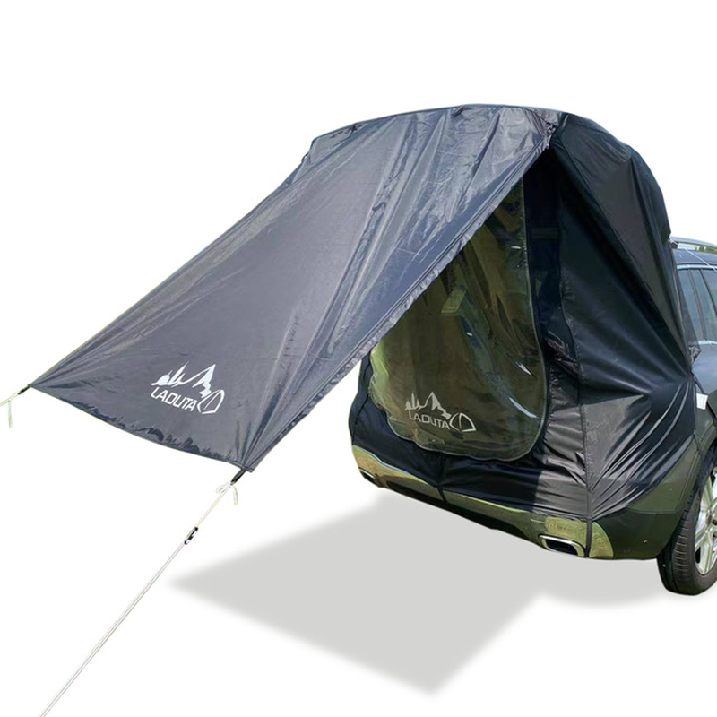 Car Trunk Tent Sunshade Rainproof Tour Barbecue Outdoor Motorhome Self-Driving Tour Barbecue Camping Car Tail Extension Tent