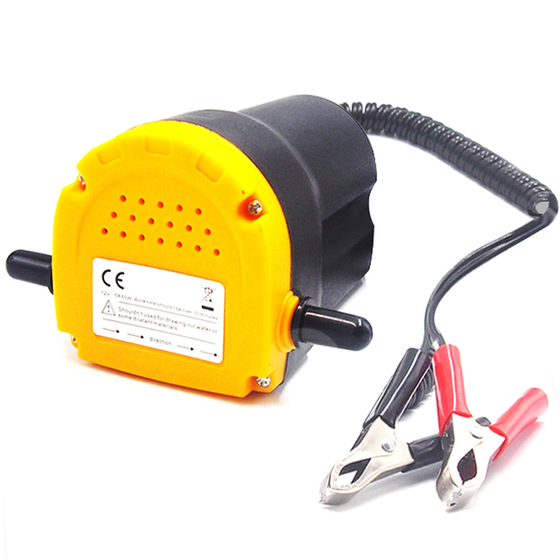 Car Electric Oil Extractor Transfer Pump 12V 60W Oil/Crude Oil Fluid Suction Pump Mini Fuel Engine Oil Extractor Transfer Pump