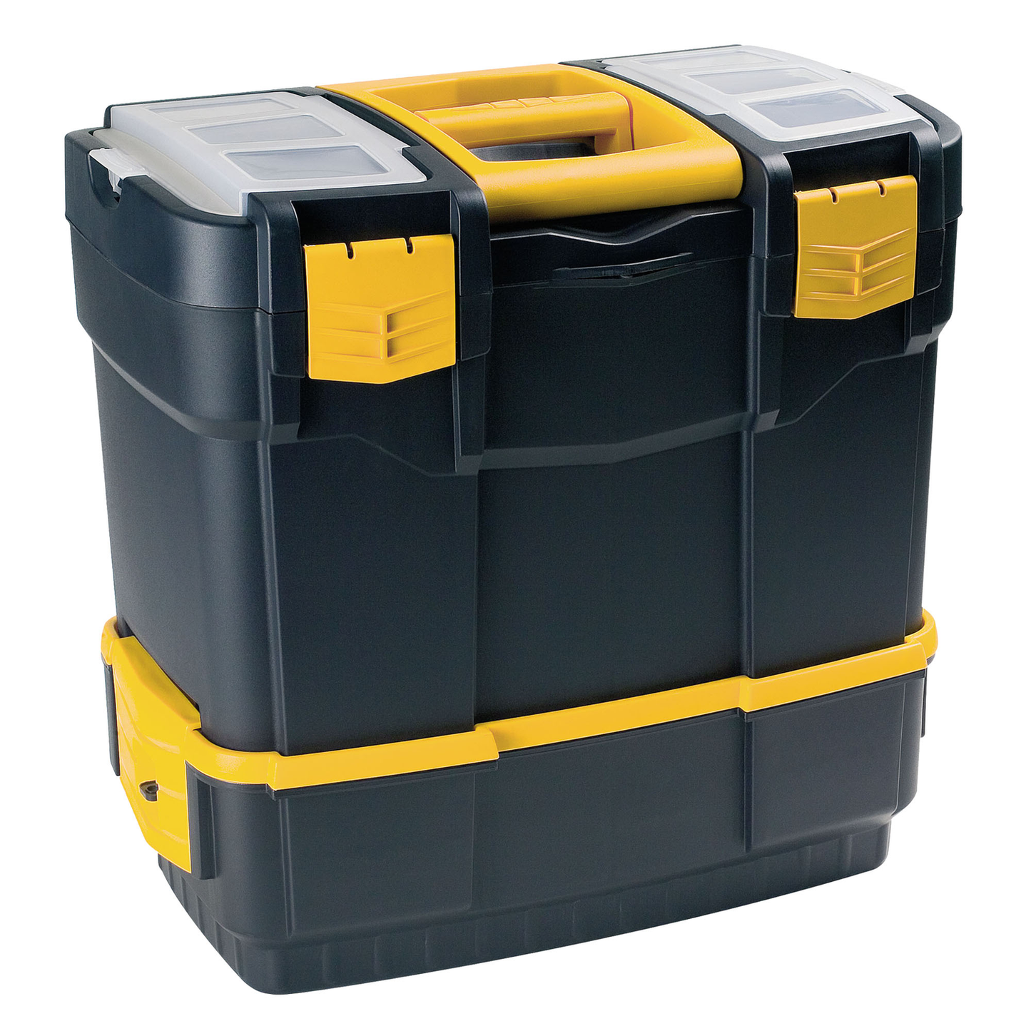 TEKNA Artplast Ultra-Tough Plastic Tool Box and Cart with Organizers and Tray in Various Sizes