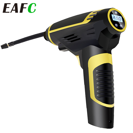 Digital LED Smart Car Air Compressor Pump Portable Handheld Car Tire Inflator Electric Air Pump 150 PSI Repair Tool Accessories