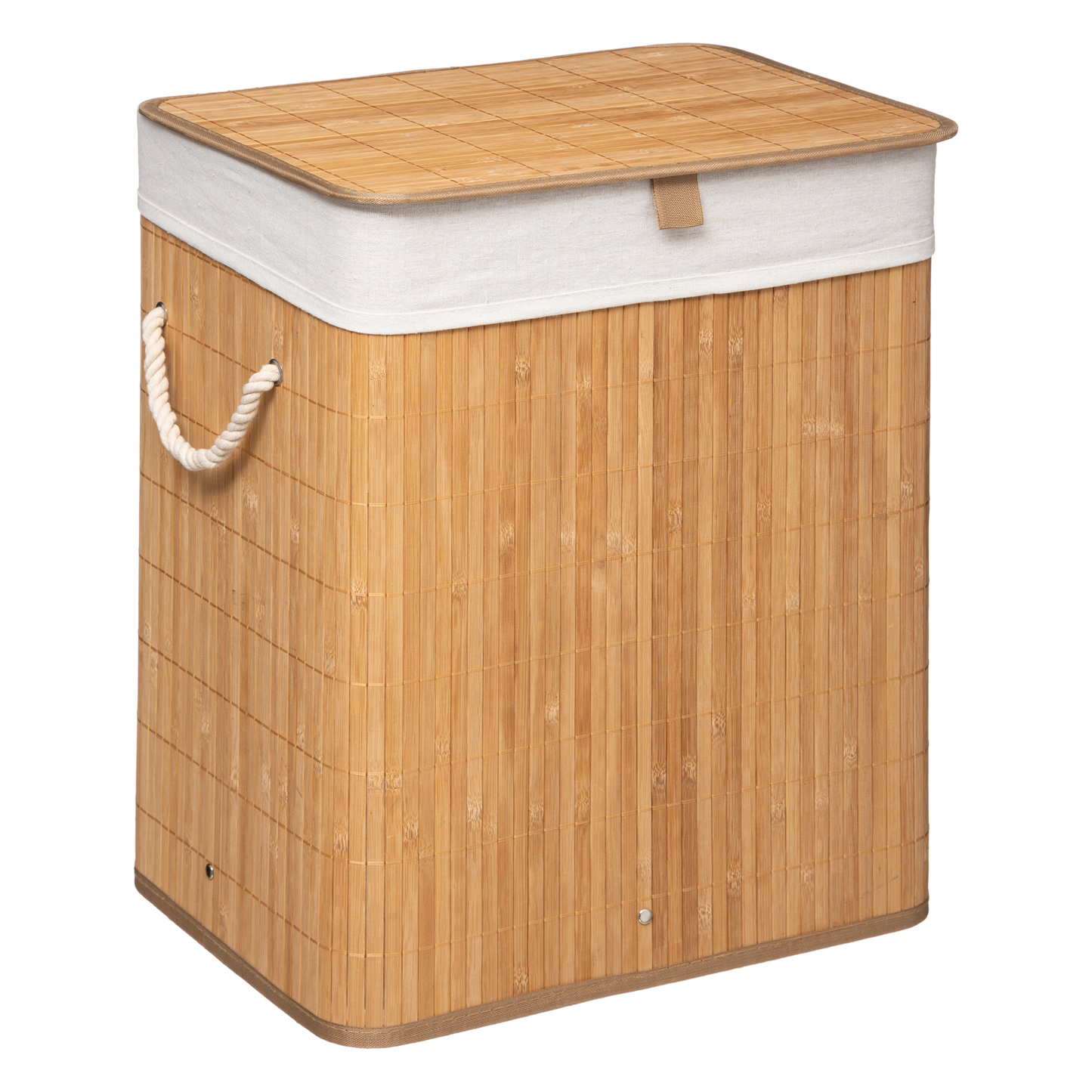 Natural Bamboo Laundry Basket with Nice Design