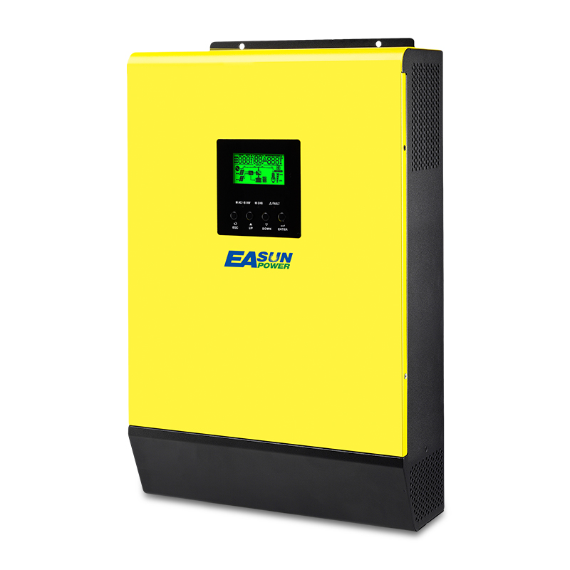 5000W Hybrid Solar Power Inverter 48V 230Vac Grid Tied + off Grid 100A MPPT Solar Charger 450Vdc PV Input