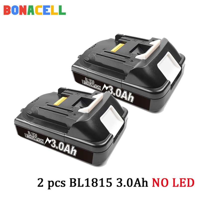 BL1860 Rechargeable 18 V 6000Mah Li-Ion Battery for Makita 18V Battery BL1840 BL1850 BL1830 BL1860B LXT 400