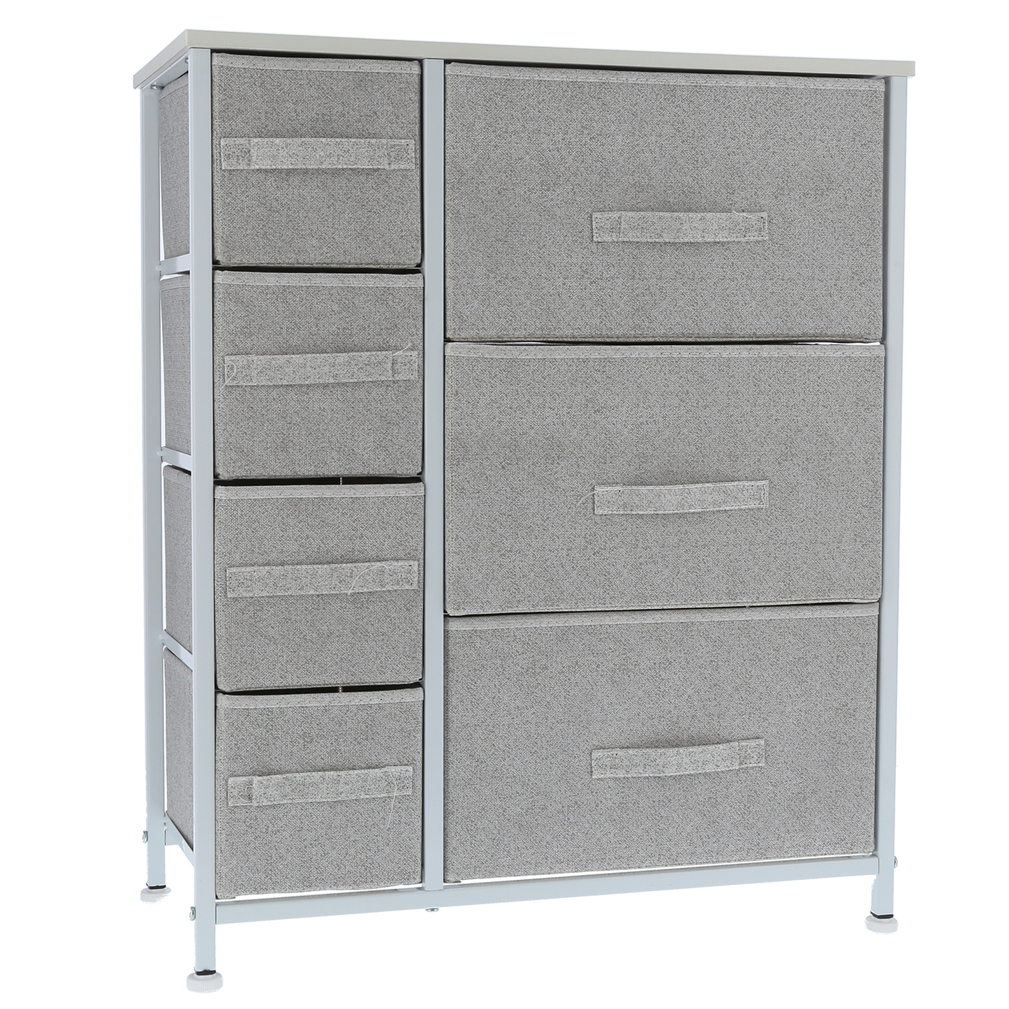 Fabric Storage Organizer Cabinet with 7 Drawers Dressers Storage Tower for Bedroom Bedroom Furniture Organizer Unit