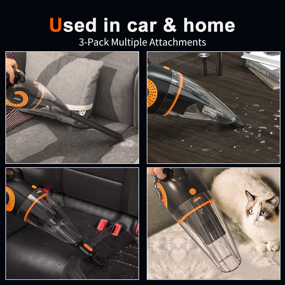 13000Pa Car Vacuum Cleaner Wireless Vacuum Cleaner for Car Home Cleaning Portable Handheld Auto 8800Mah Vacuum Cleaner