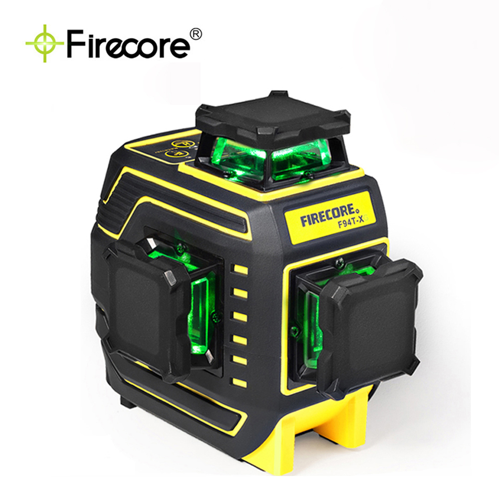 12 Lines Лазерный Уровень 3D Green Laser Level Self-Leveling 360 Horizontal and Vertical Nivel Láser(F94T-Xg)