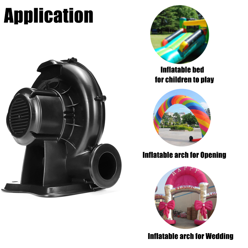 250W-750W Efficient Electric Air Blower Pump Fan Powerful Blower Machine Pump Inflatable Screen Blower for Wedding Party