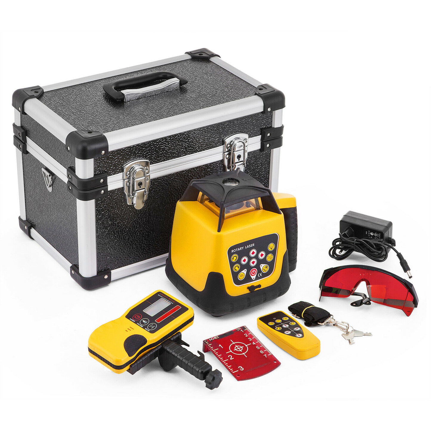 Red Rotary Laser Level Self-Leveling Automatic Construction Building Rotating