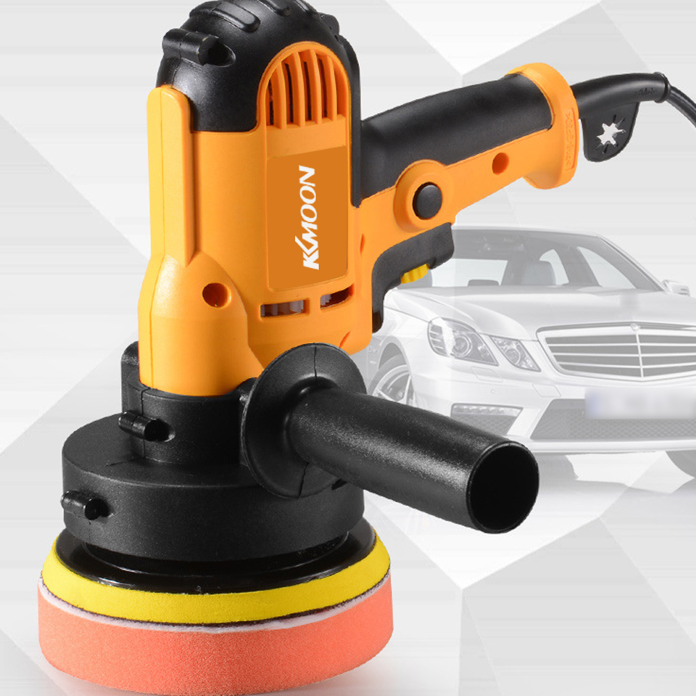 700W Car Polishing Machine Adjustable Speed Car Waxing Sealing Glaze Electric Polisher for Metal and Furniture Cars Tools