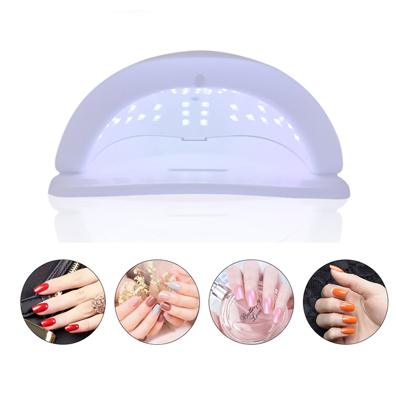 UV LED Lamp Lamp for Drying Nails for Manicure Nail Dryer Machine Gel Polish Auto Sensing Nail Tools LCD Display