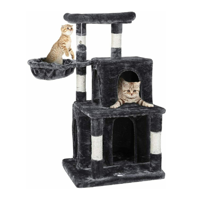 Cat'S Tree Tower Condo Scratcher Home Furniture Pets House Hammock Cats Climbing Furniture Pets House Hammock Cat'S Tree Tower