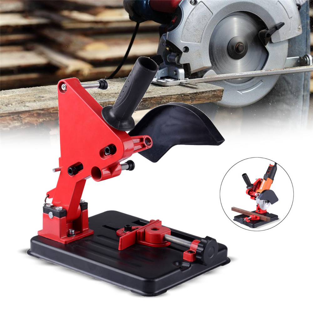 Angle Grinder Stand Angle Grinder Bracket Holder Support for 100-125 Angle Grinder DIY Cutting Stand Power Tools Accessories