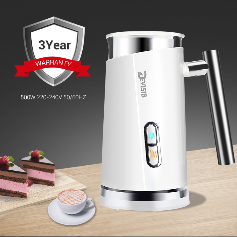 Automatic Milk Frother Electric Hot and Cold for Making Latte Cappuccino Coffee Frothing Foamer Kitchen Appliances 220V