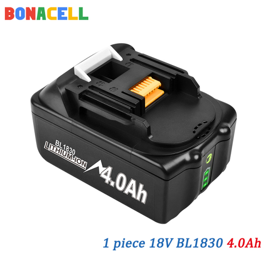 BL1860 Rechargeable 18 V 6000Mah Li-Ion Battery for Makita 18V Battery BL1840 BL1850 BL1830 BL1860B LXT 400