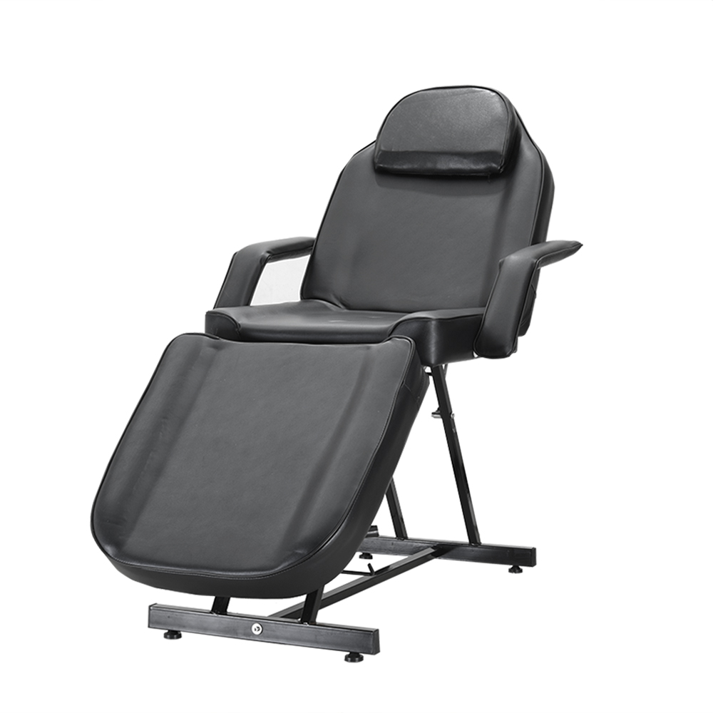 Professional Adjustable Massage Bed Chair with Stool Facial Beauty Therapy Salon Healing for Tattoo Therapy Salon Furniture