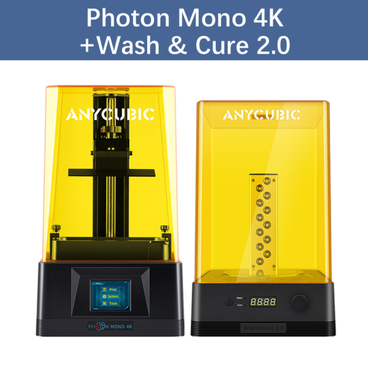 Photon Mono 4K 3D Printer with 6.23" Monochrome Screen LCD SLA UV Resin 3D Printers Fast Precise 3D Printing