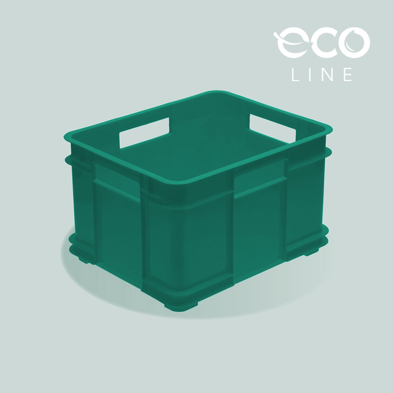 ECO BRUNO  Storage Boxes (16L a 54L) Organic Eurobox Storage Box in Various Colors