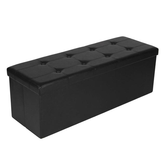 Storage Benches Foldable Stool with Storage Space Home Sofa Ottoman Stools Seat Bench Chest Storage Box Living Room Furniture