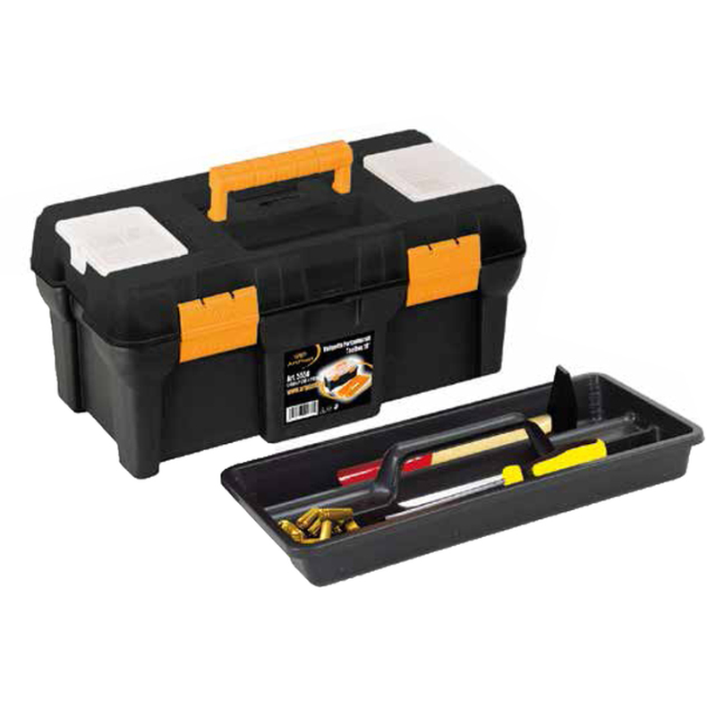 Artplast Polypropylene Tool Boxes/Briefcases with Handles in Various Colors