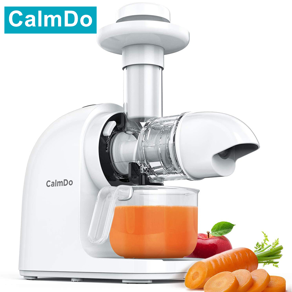 Slow Masticating Juicer Cold Press High Yield 9 Segment Spiral 2 Speed Modes Juicer Machines for Vegetables and Fruits