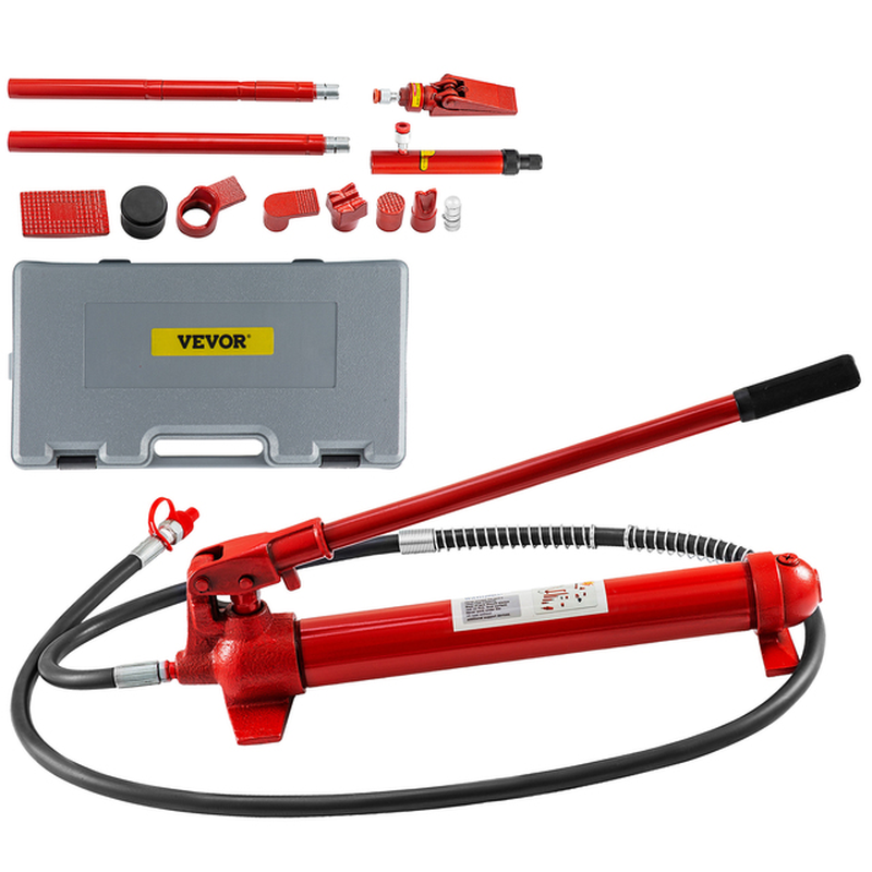 Porta Power Hydraulic Jack Kit 6/10/12/20 Ton Sheet Metal Correction Automotive Frame Shape Repair Separation Jack Tools