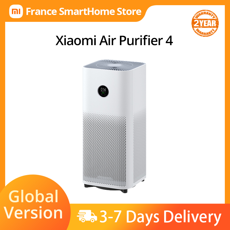 Mijia Air Purifier 4 Negative Ion Generator OLED Touch Screen 48 M2 Room Air Cleaner Quiet HEPA Filter  4