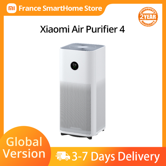 Mijia Air Purifier 4 Negative Ion Generator OLED Touch Screen 48 M2 Room Air Cleaner Quiet HEPA Filter  4