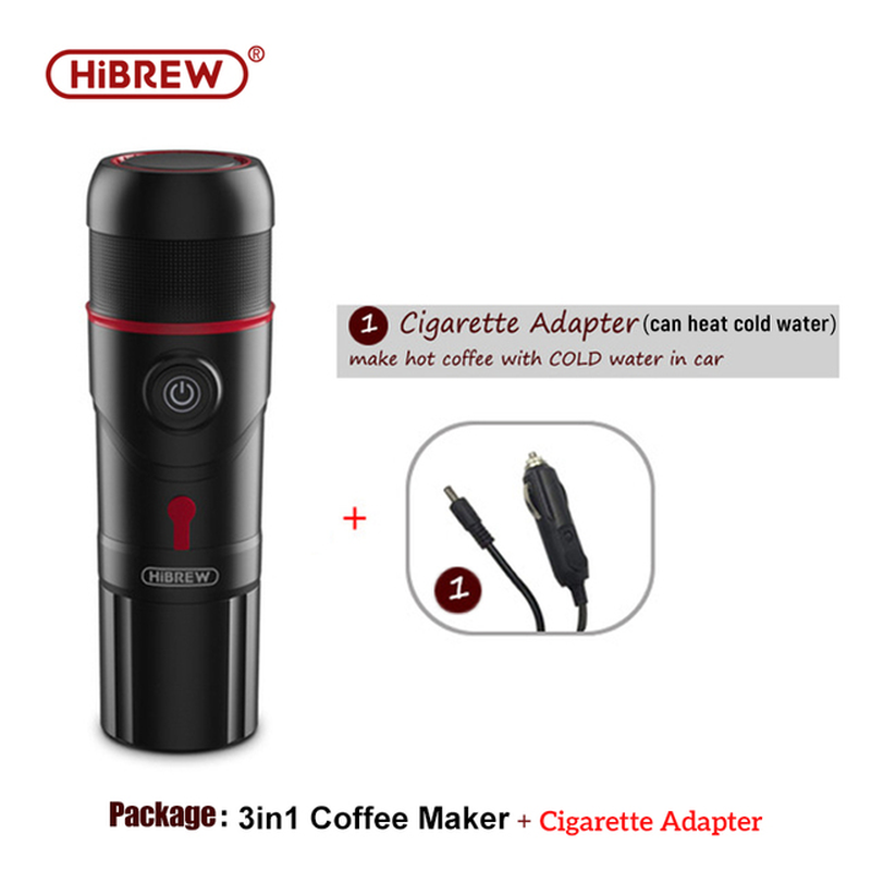 Portable Coffee Machine for Car & Home,Dc12V Expresso Coffee Maker Fit Nexpresso Dolce Pod Capsule Coffee Powder H4