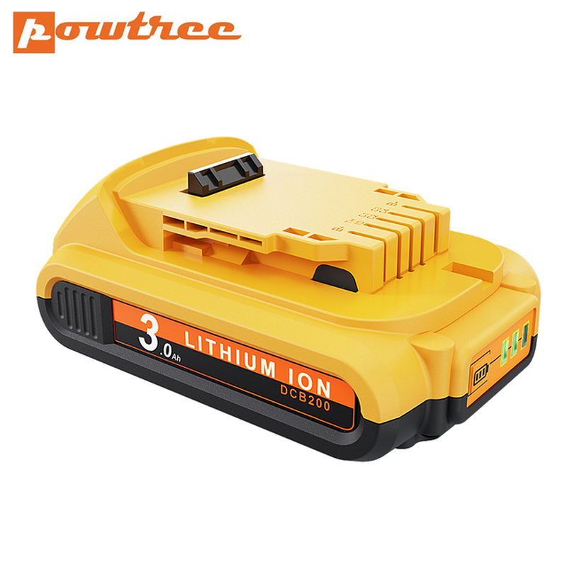 4000/6000Mah 18V/20V for Dewalt Power Tool Battery for DCB180 DCB181 DCB182 DCB201 DCB201-2 DCB200 DCB200-2 DCB204-2