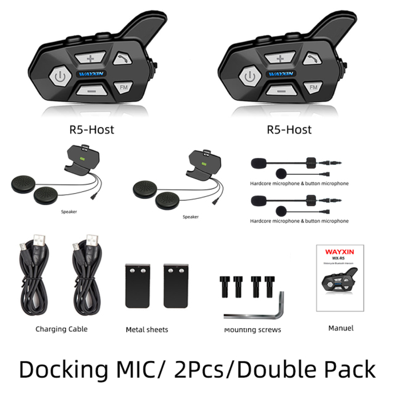 Helmet bluetooth intercom hot sale