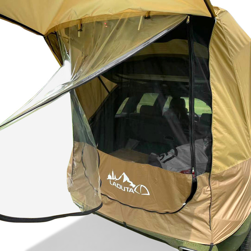 Car Trunk Tent Sunshade Rainproof Tour Barbecue Outdoor Motorhome Self-Driving Tour Barbecue Camping Car Tail Extension Tent