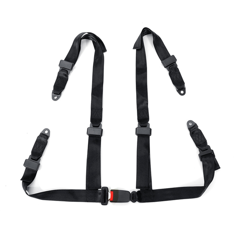 Universal 3 4 Point Fixing Quick Release Racing Car Seat Belt Harness Adjustable Harness Safe Shoulder Strap