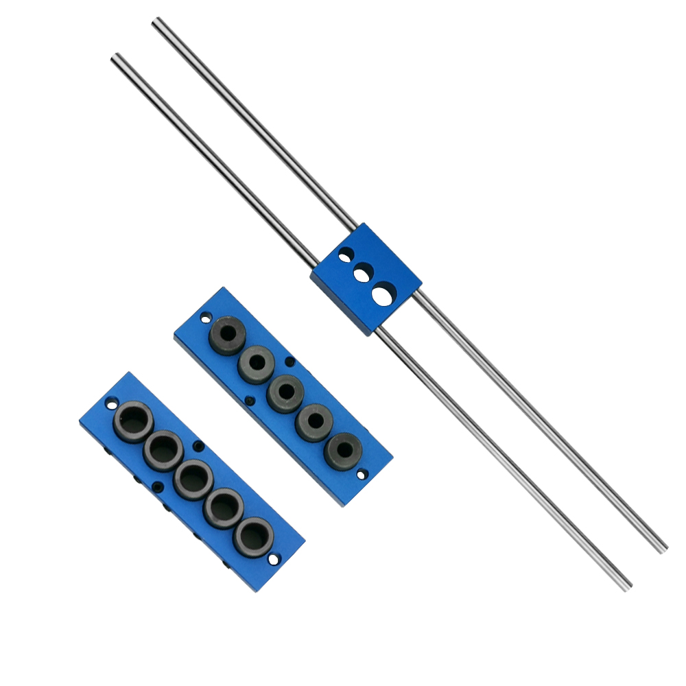 08400 Aluminum Alloy Jig Dowel Dowelling Jig Set HT1705