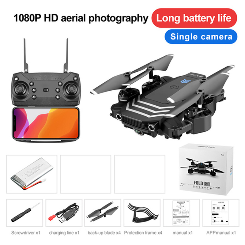 LS11 Pro Drone 4K HD Camera WIFI FPV Hight Hold Mode One Key Return Foldable Arm Quadcopter RC Dron for Kids Gift