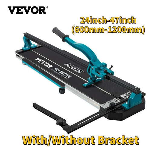 VEVOR Manual Tile Cutter Laser Positioning Single Rail Professional Hand Tool for Cutting Ceramic Porcelain Granite Floor Tiles