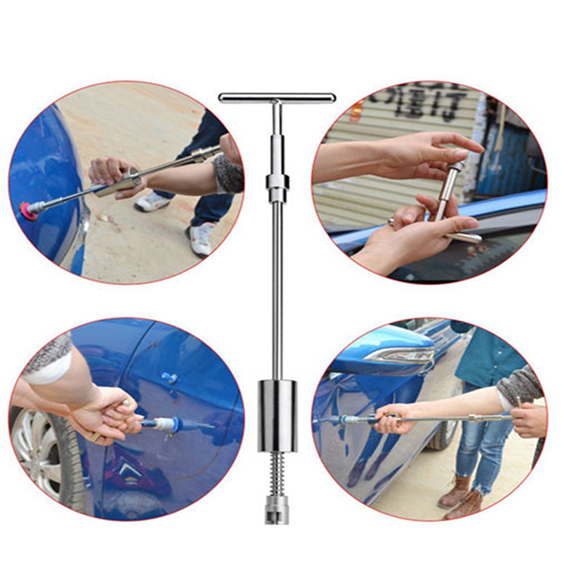 Auto Car Dent Repair Tools Car Paintless Dent Puller Repair Kit Removal Tool Kit Slide Hammer Reverse Hammer Glue 50Cm/38Cm