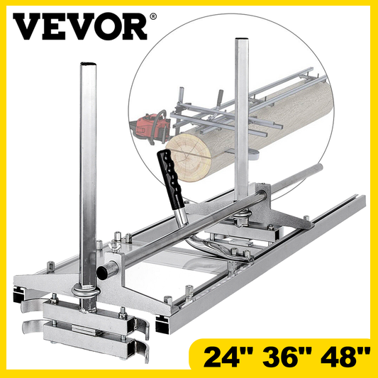 Chainsaw Mill Planking Milling 24 36 48 Inch Guide Bar Wood Lumber Cutting Portable Sawmill Aluminum Steel Chain Saw Mill