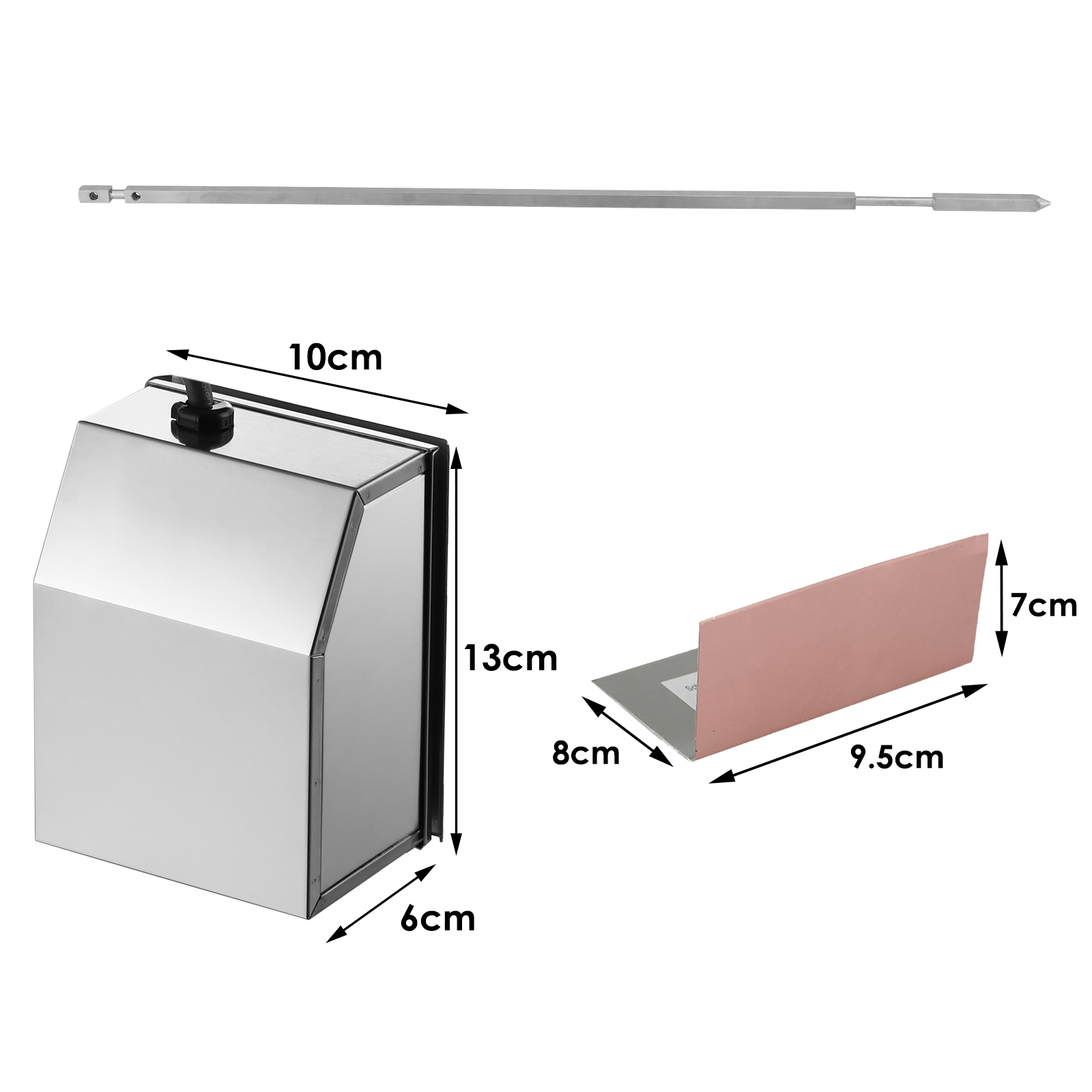 Professional Barbecue with Motor Stainless Steel Grill Skewer Set Suitable for Weber Spirit Gas Grill Spirit 200/300 Series