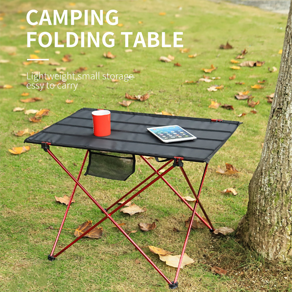 Portable Foldable Table Camping Outdoor Furniture Computer Bed Tables Picnic 6061 Aluminium Alloy Ultra Light Folding Desk