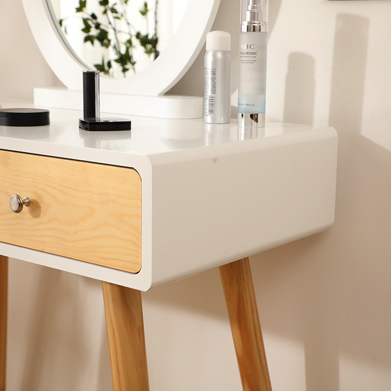 Home Dressers Vanity Girl Dressing Table Storage Cabinet Bedroom Furniture Modern Minimalist Makeup Table Dressing Table HWC